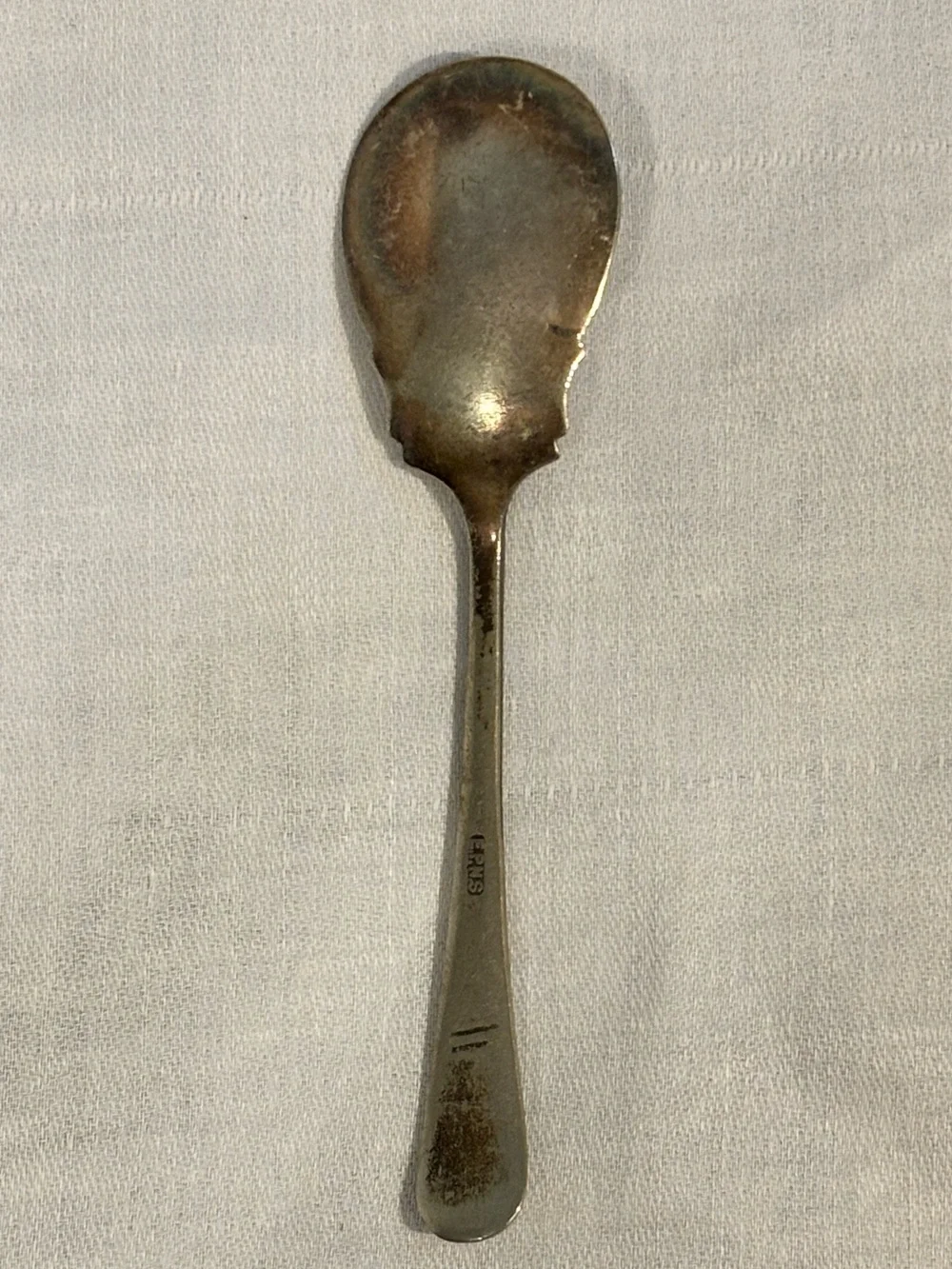 Vintage Sugar Shell Spoon Silver-plate E.P.N.S.